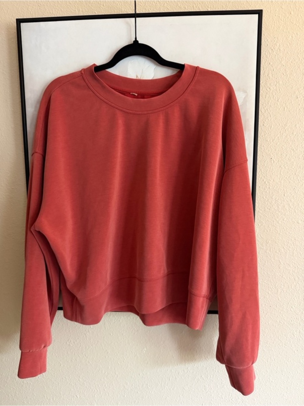 Lululemon Softstreme Perfectly Oversized Cropped Crew